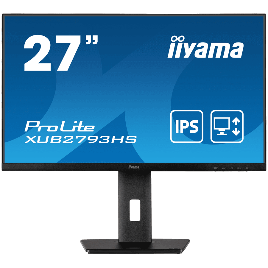 Iiyama XUB2793HS-B7 LED monitor 27 1920 x 1080 FHD 100 Hz IPS 300 cd 1300 1ms HDMI DP