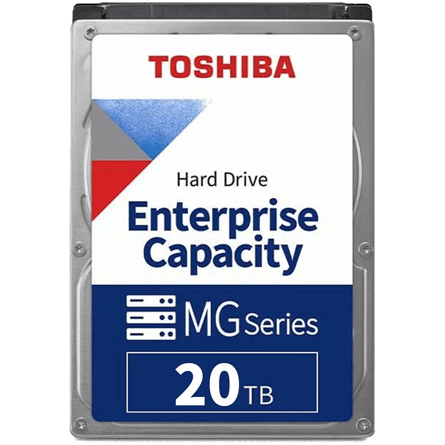 HDD Server TOSHIBA MG11 20TB MAMR 512e, 3.5'', 1024MB, 7200RPM, SATA, SKU: HDEB038GEA51F