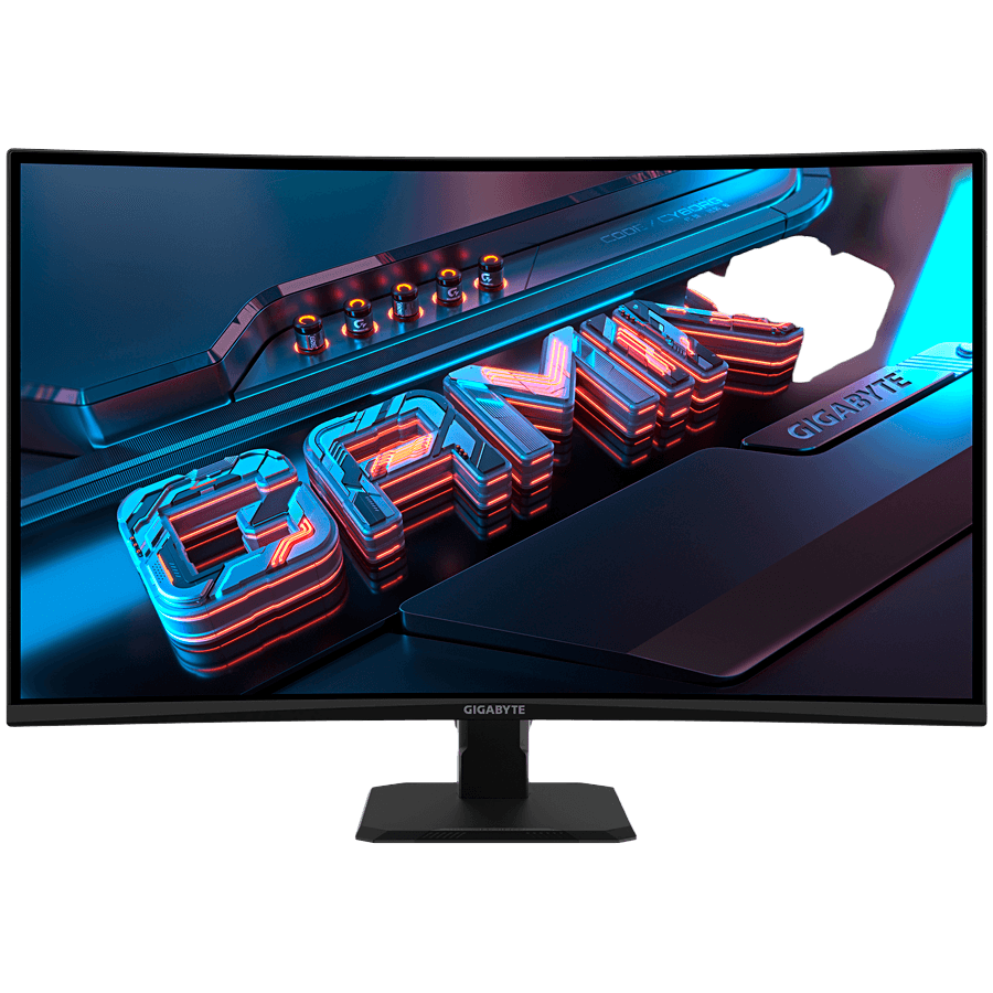 Gigabyte 31.5'' 2560 x 1440 (QHD), VA 1500R, 180Hz, 120% sRGB ,1ms, 250 cd/m2, 3500:1, FreeSync Premium, HDR Ready, HDMI, DisplayPort