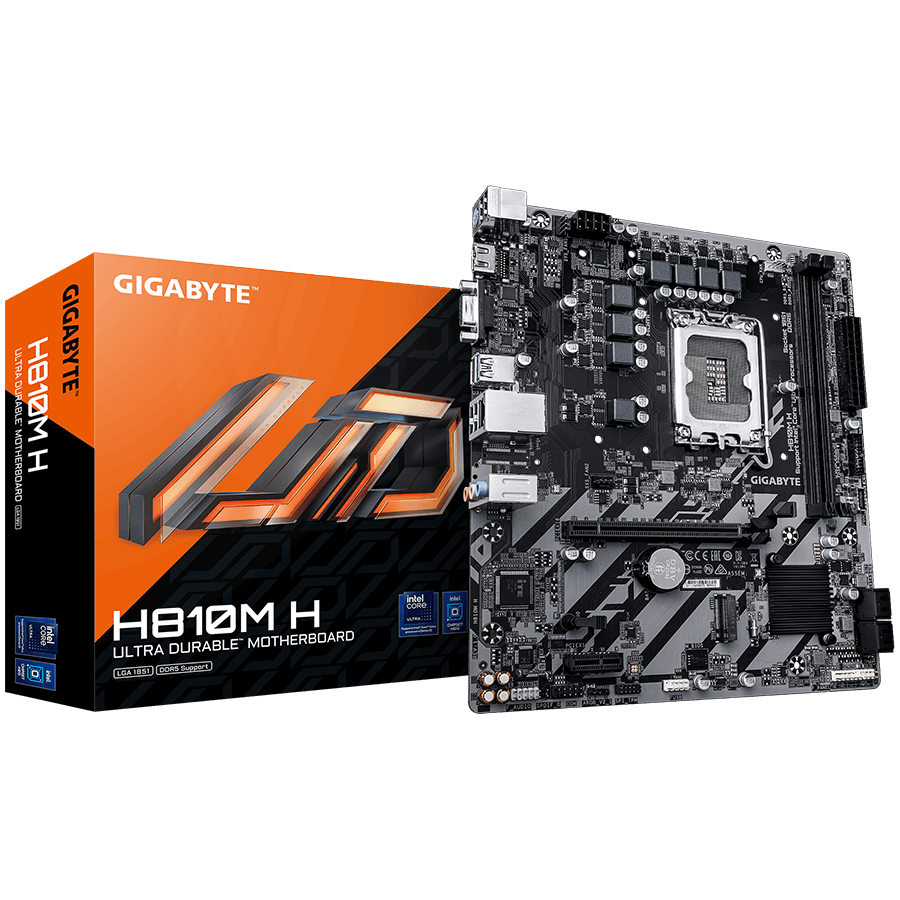 GIGABYTE H810M H, Socket 1851, 2x DDR5, mATX