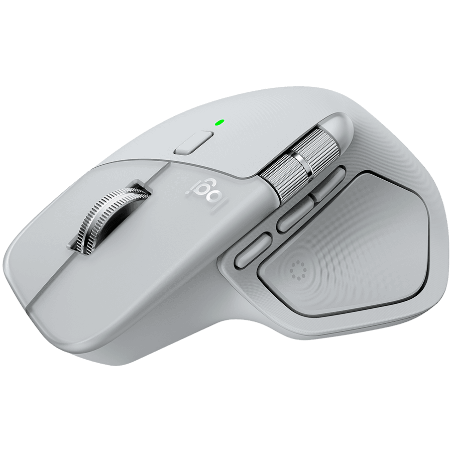 LOGITECH MX Master 4 Wireless Mouse Pale Grey