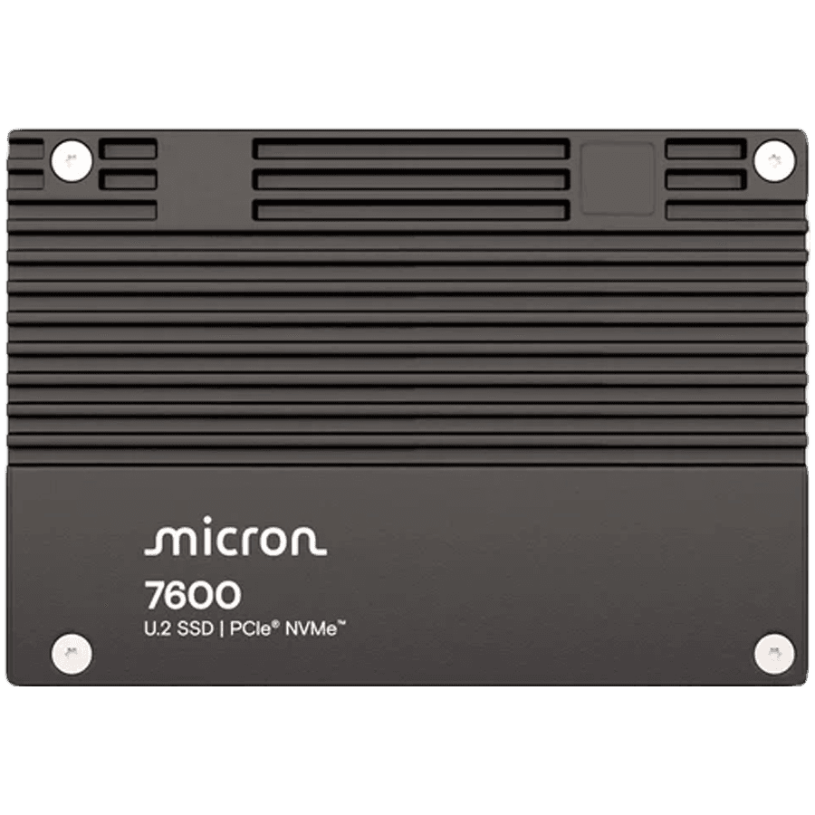 Micron 7600 PRO 15.36TB NVMe U.2 (15mm) Enterprise SSD Single Pack