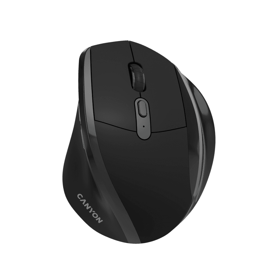 CANYON mouse OnClick 17 Ergonomic 6 buttons 1600DPI Wireless Black