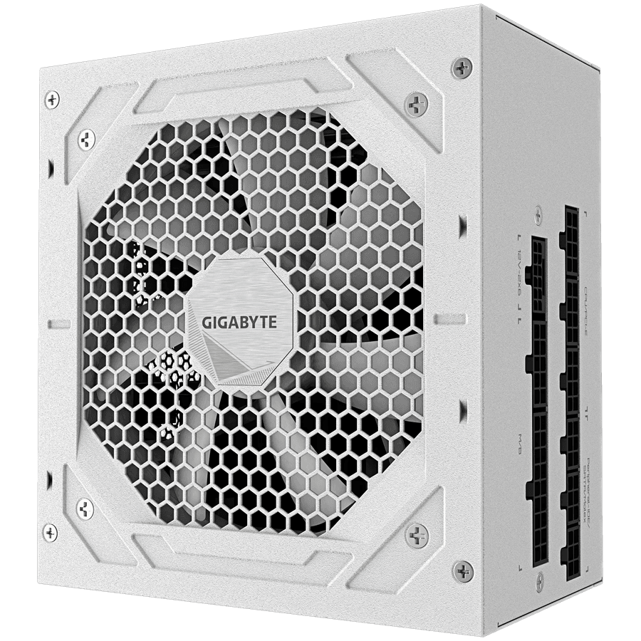 GIGABYTE UD1000GM PG5 V2 ICE, 1000W, White, 80 PLUS Gold, ATX 3.1, Fully Modular