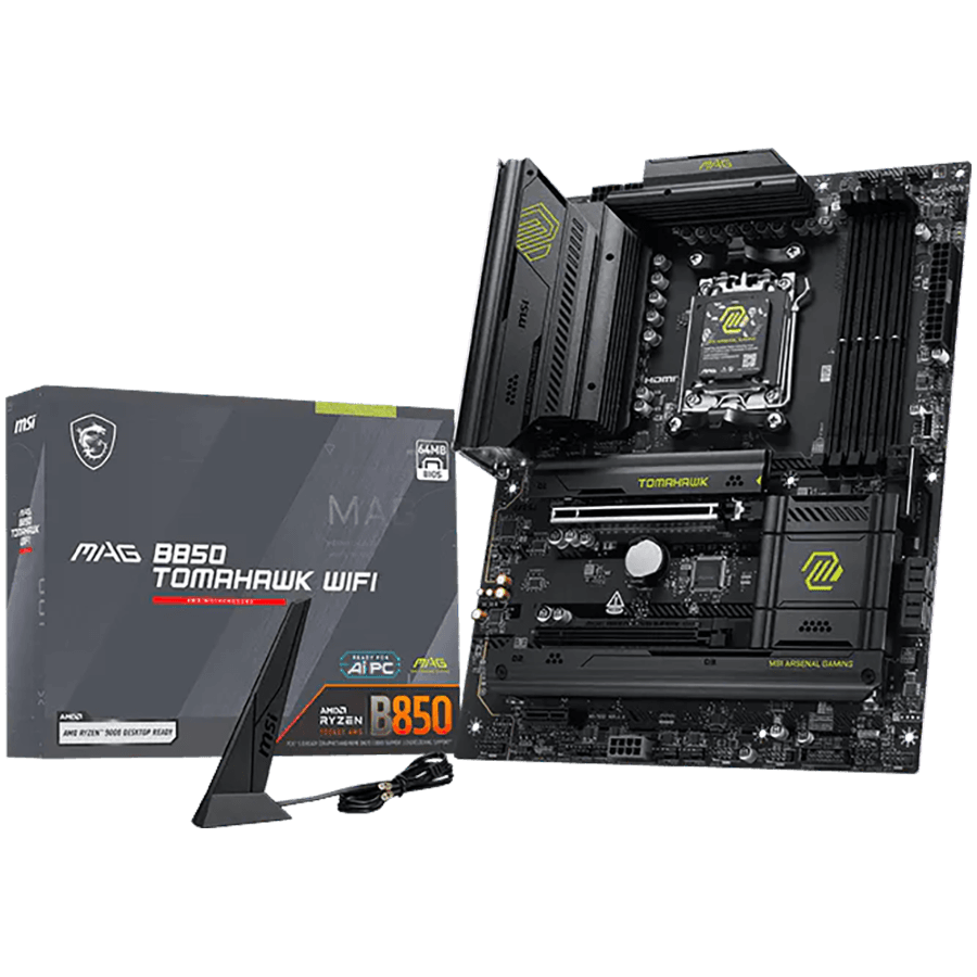MSI MAG B850 TOMAHAWK WIFI, Socket AM5, 4x DDR5, WiFi7