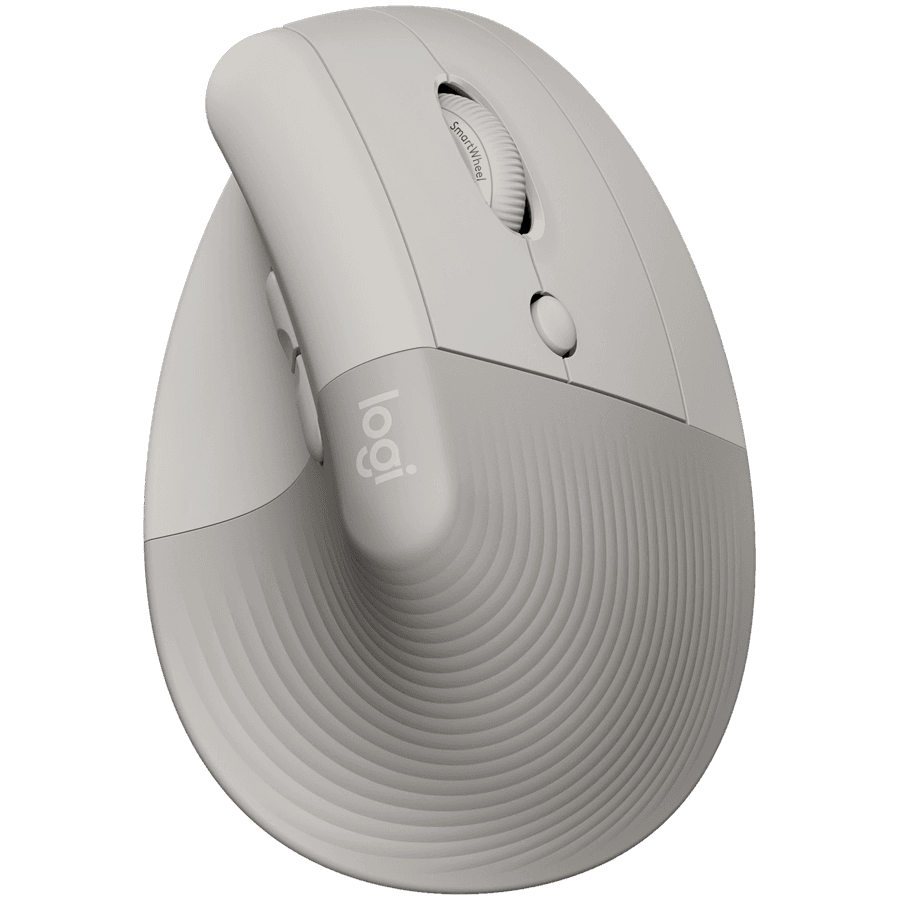 LOGITECH Lift Vertical Ergonomic Mouse - SAND - 2.4GHZ/BT - EMEA28i-935 - B2C