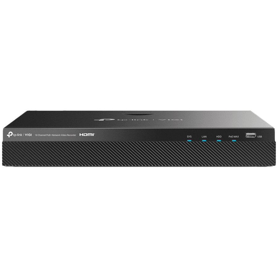 TP-Link VIGI NVR2016H-16MP 16 Channel PoE+ Network Video Recorder