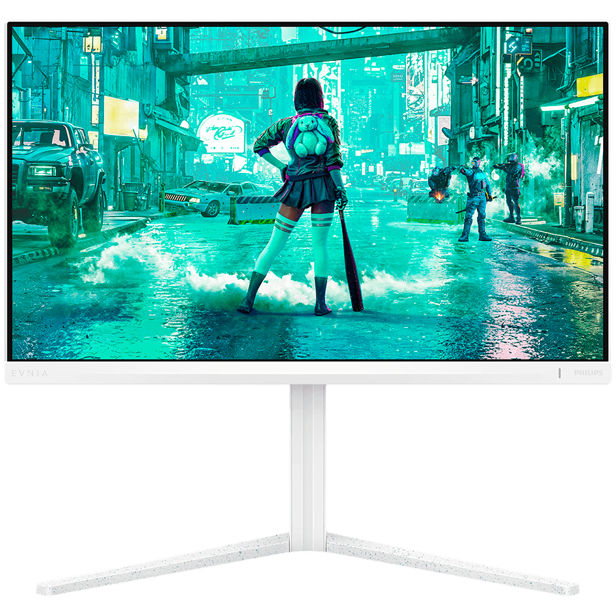 PHILIPS Montor LED 24M2N3201A FAST IPS Gaming 180Hz 300cd 1000:1 1ms 2xHDMI 1xDP Speakers Full Ergo White