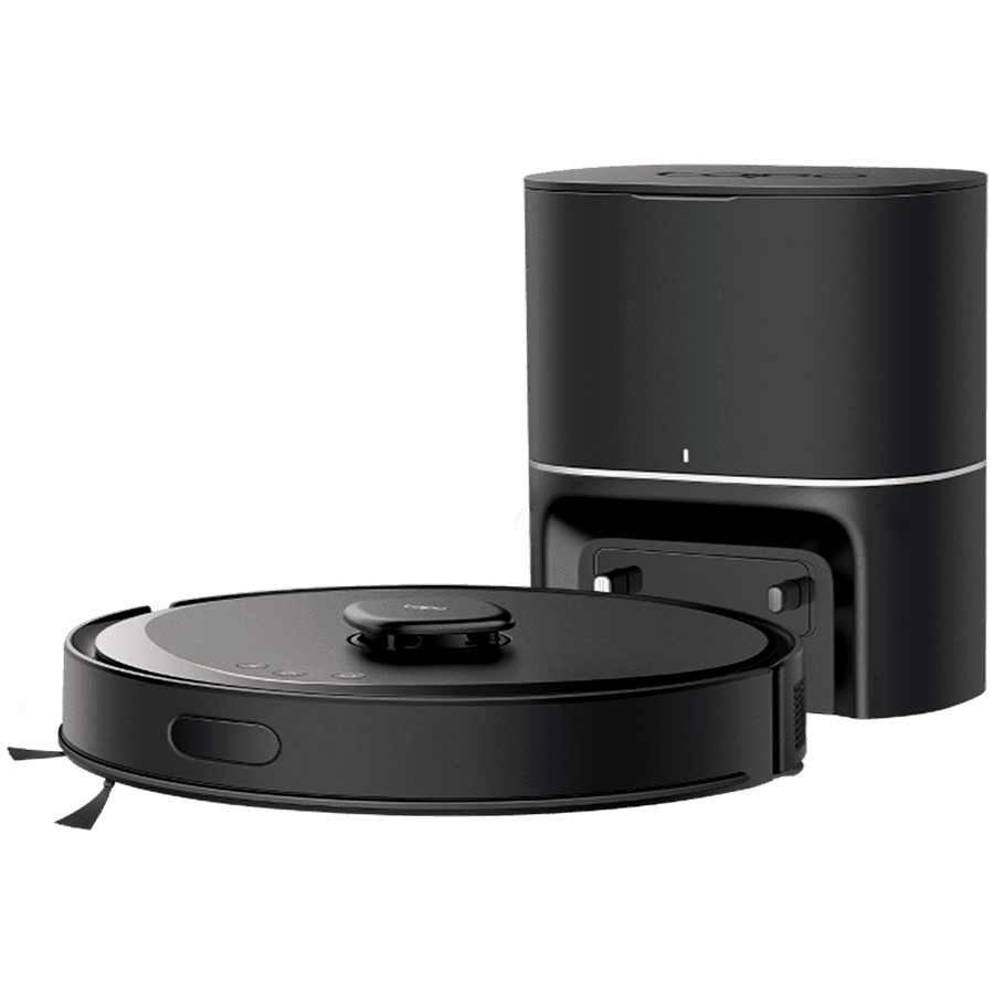 Tapo RV30 Max, 5300Pa Hyper Suction Robot Vacuum & Mop, 2600 mAh, Dustbin Capacity 300ml, Carpet Boost, Wet Mopping, 300ml Tank capacity