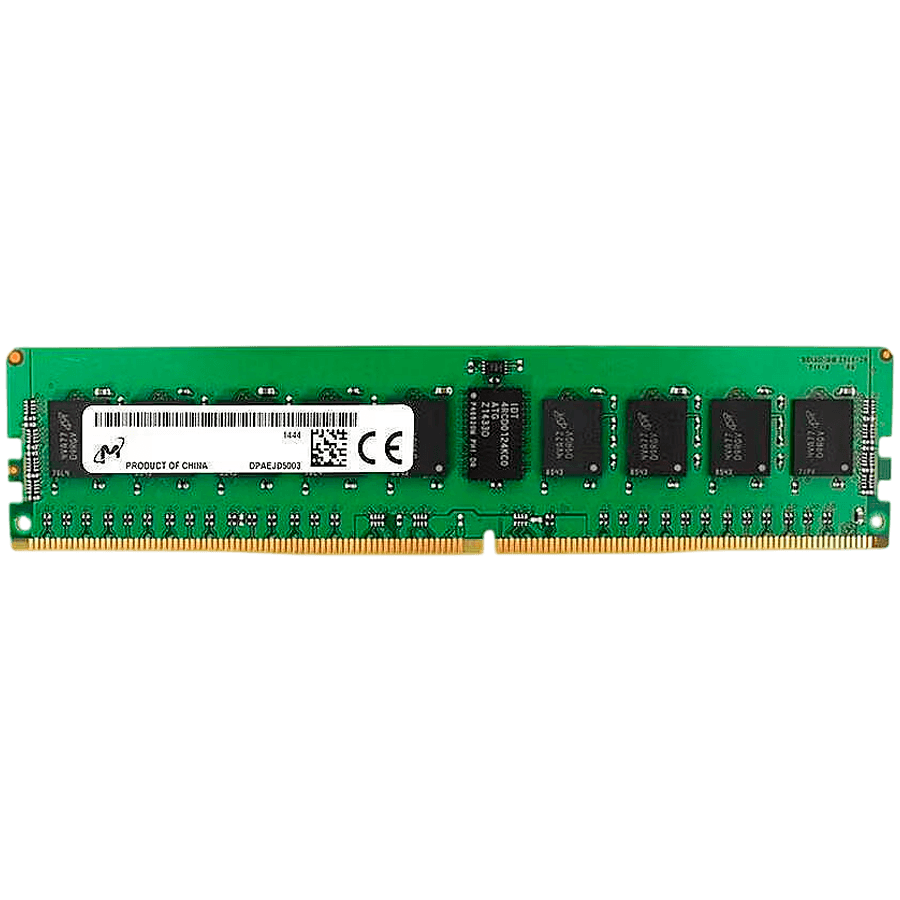 Micron DDR4 RDIMM 16GB 1Rx4 3200 CL22 (8Gbit) (Single Pack)