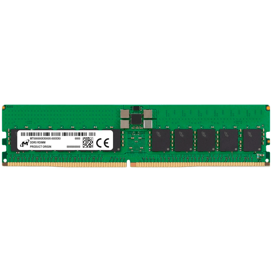 Micron DDR5 RDIMM 64GB 2Rx4 5600 CL46 (16Gbit)