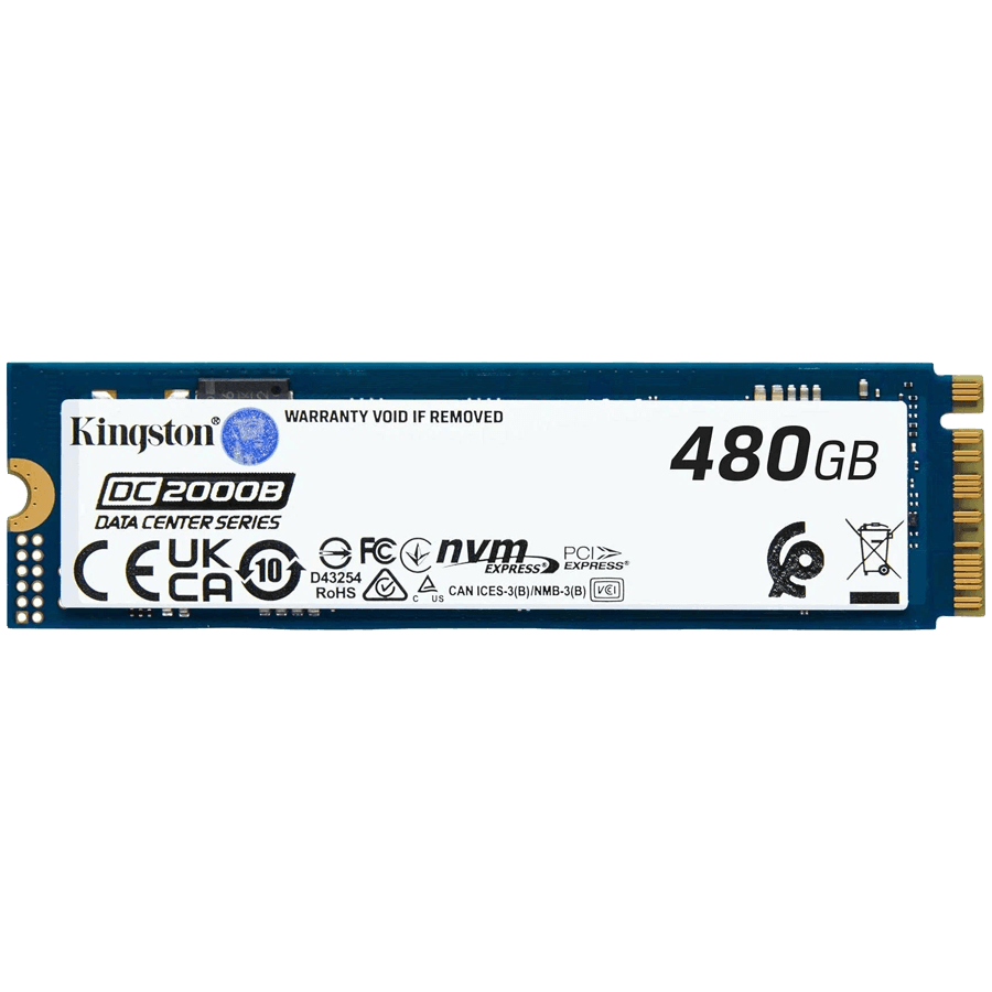 Kingston SSD 480G DC2000B PCIe 4.0 M.2 2280 Enterprise SSD