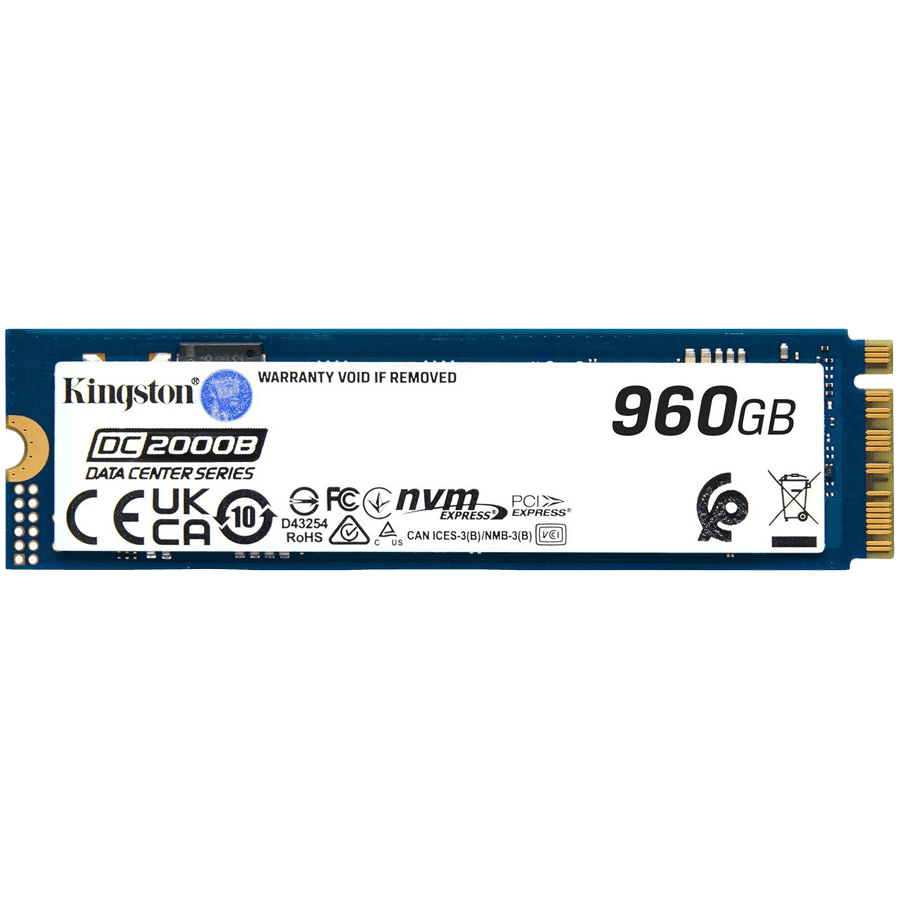 Kingston SSD 960G DC2000B PCIe 4.0 M.2 2280 Enterprise SSD