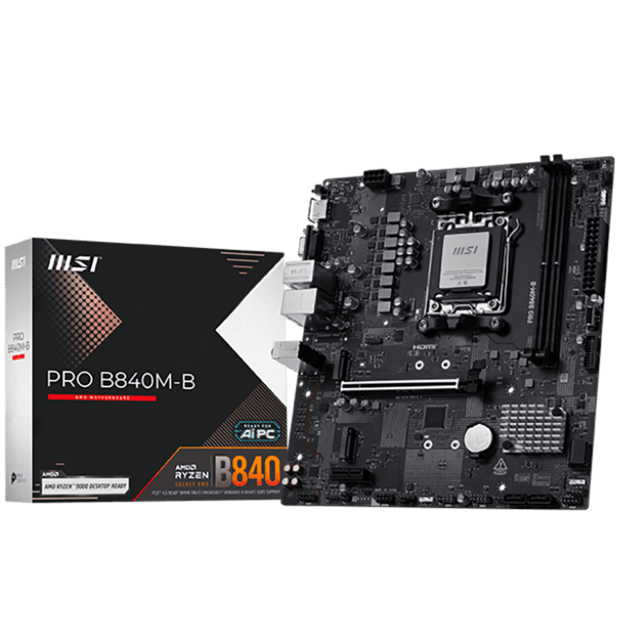 MSI PRO B840M-B mATX Socket AM5