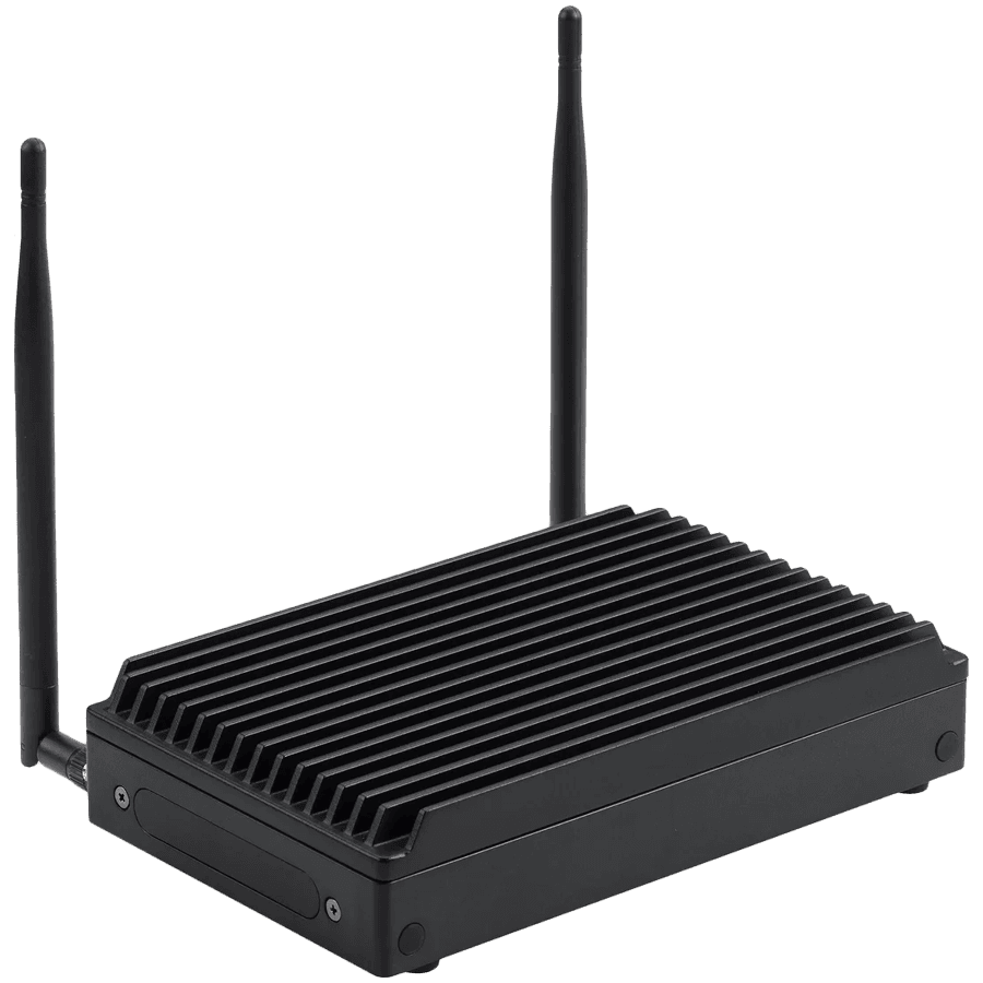ASUS NUC Rugged/BNUC13BRFA400B00I/Intel Atom X7425E/Intel UHD Graphics/6xUSB/M.2 22x80 NVMe; M.2 30x42 SATA SSD,PCI x1,USB3.2 Gen2/2,5Gbe Dual LAN/2xHDMI/64G eMMC/no RAM/AX210/no OS/No Cord/Kit(L6)/EAN:4711387471555