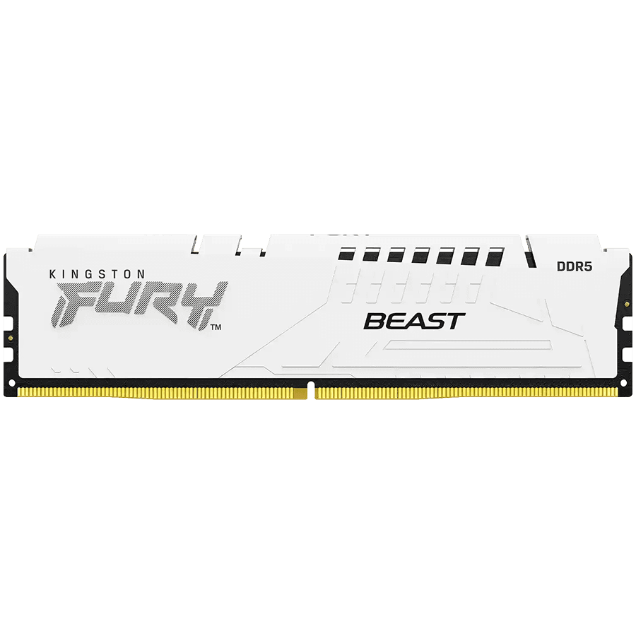 Kingston DRAM 32GB 5600MT/s DDR5 CL40 DIMM FURY Beast White XMP