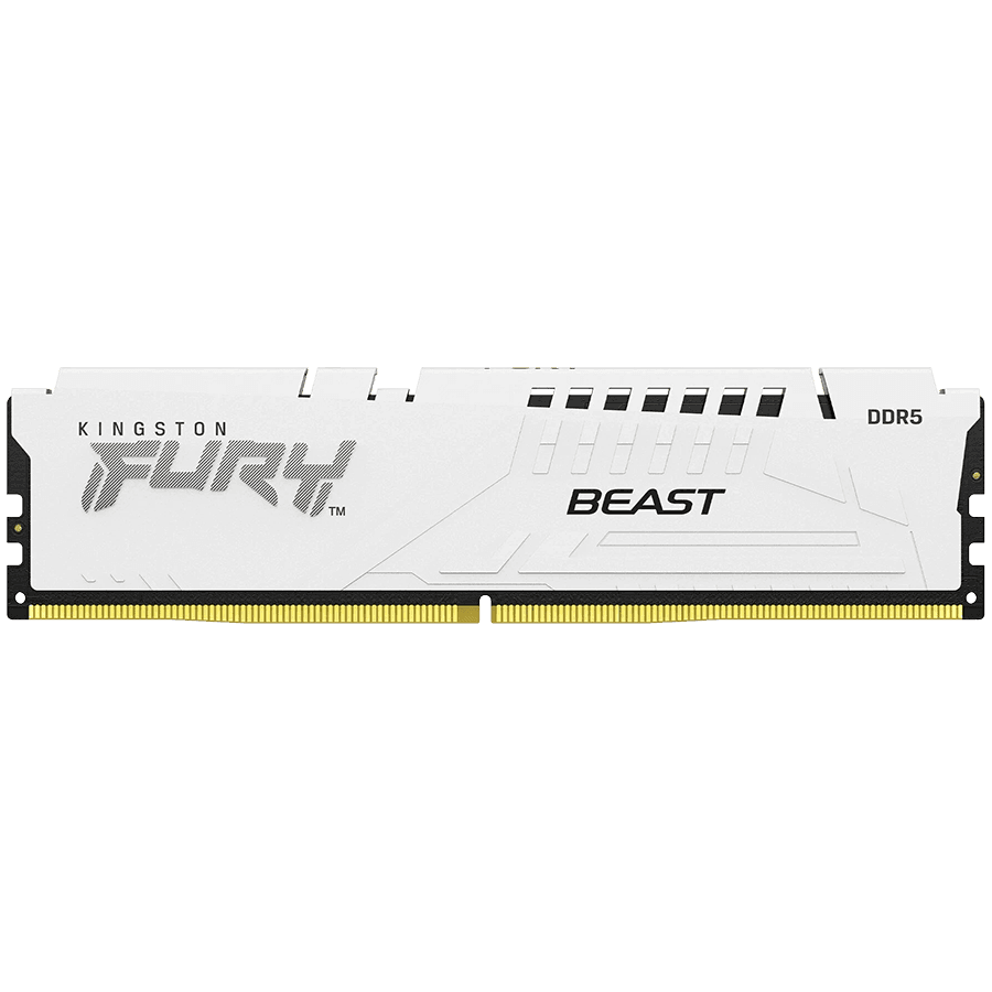 Kingston DRAM 16GB 5200MT/s DDR5 CL40 DIMM FURY Beast White XMP