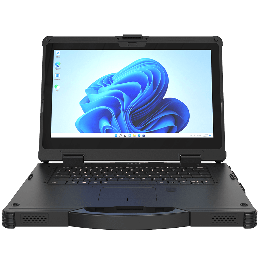 ONERugged N14M, 14-inch rugged AI PC, 1920x1080, 32/512 GB, Intel® Core™ Ultra 7 155H, Windows 11 Pro without license, IP65, EN layout
