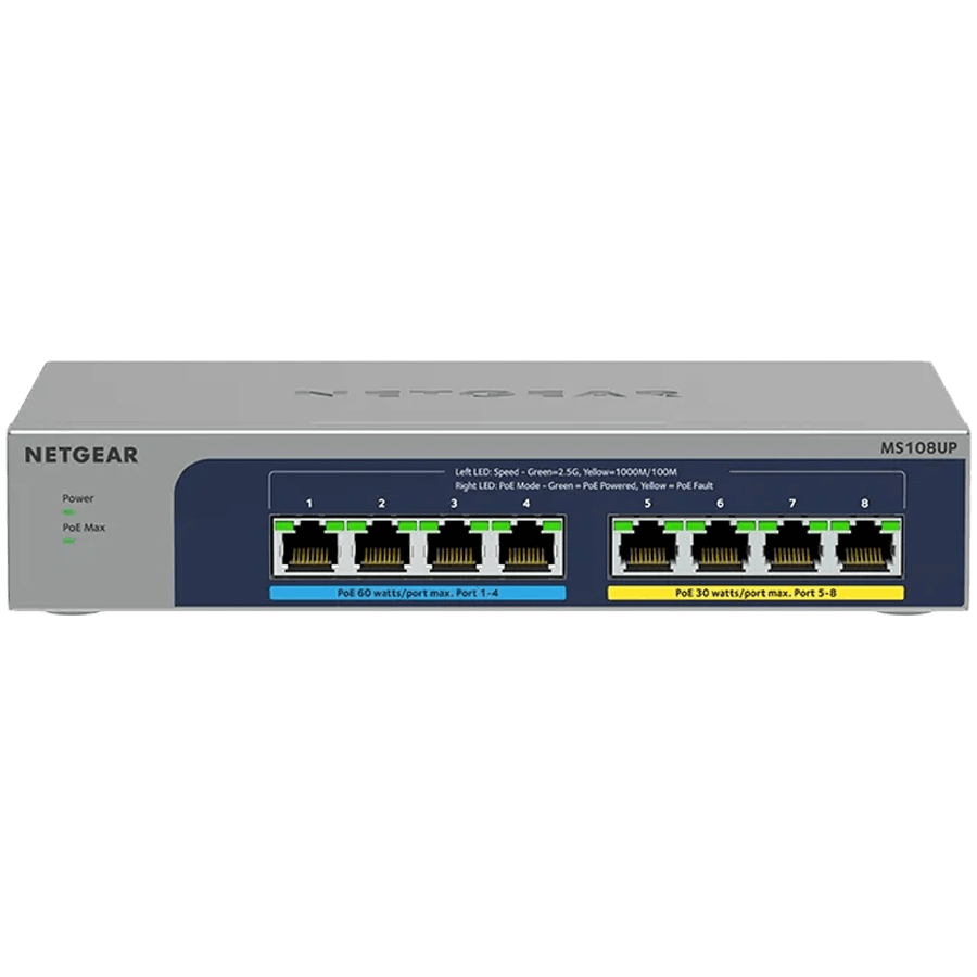 8PT POE++ MULTIGIG UM SWCH
