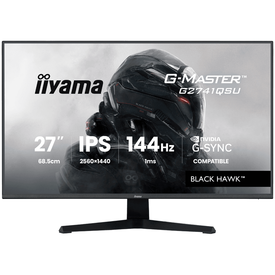 27 IPS Gaming, G-Master Black Hawk, G-SYNC Compatible, 2560x1440 144Hz, HDMI, DisplayPort, 1ms MPRT, Adaptive Sync, Speakers, USB 2x 2.0, Black Tuner