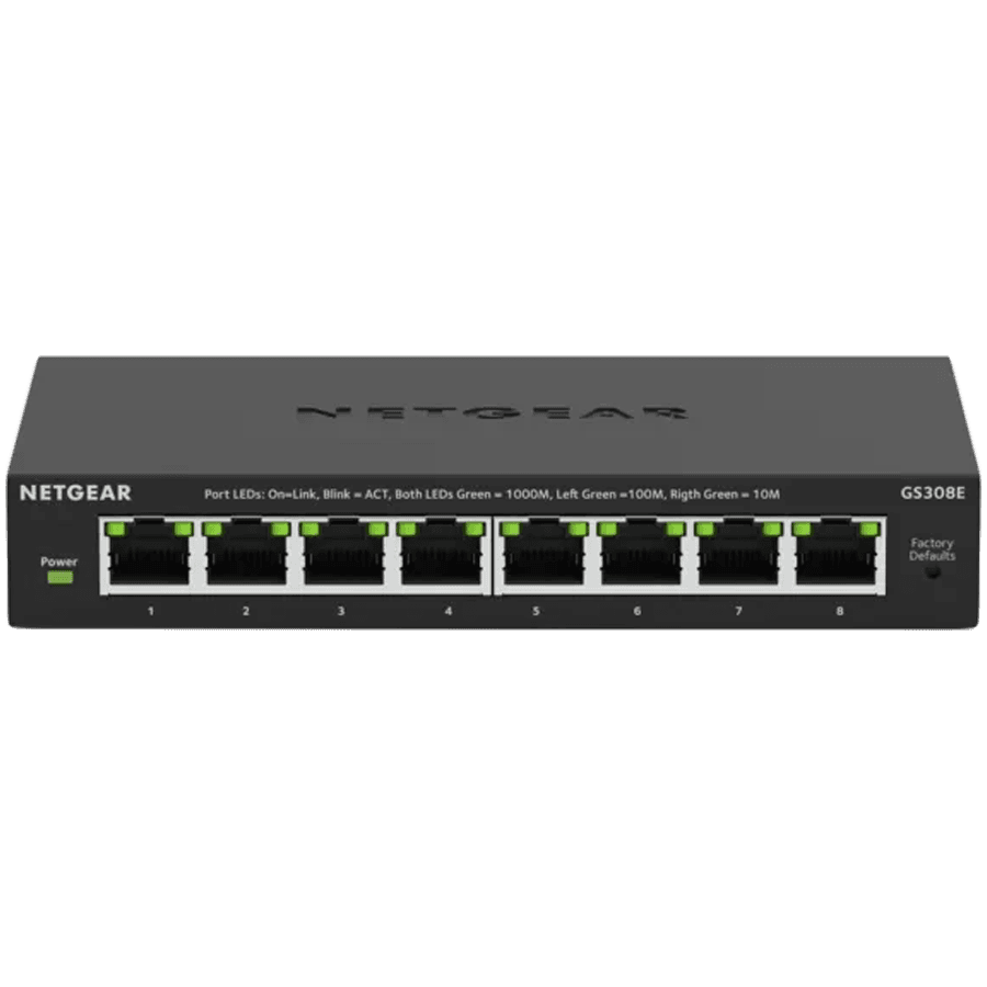 8PT GIGABIT PLUS SWITCH