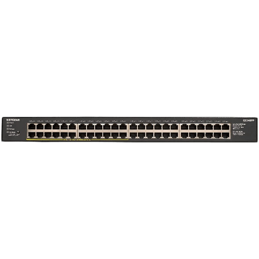 48PT GIGE UNMANAGED SWCH W/POE+