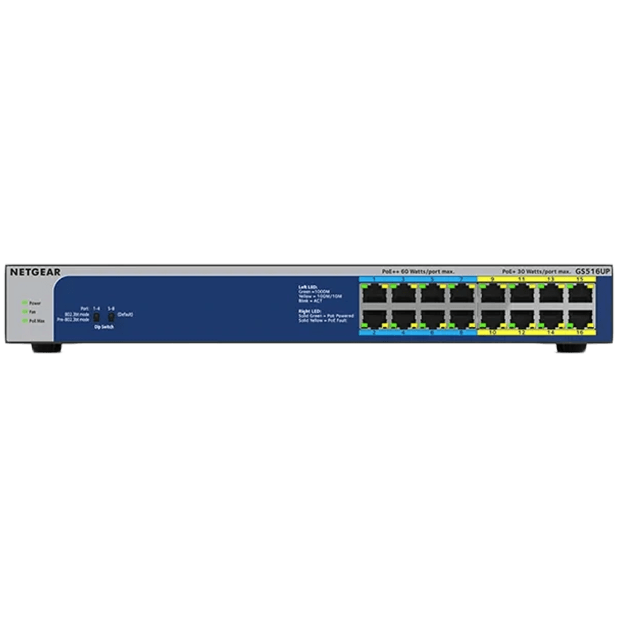 16PT GE U60 POE++ UM SWITCH