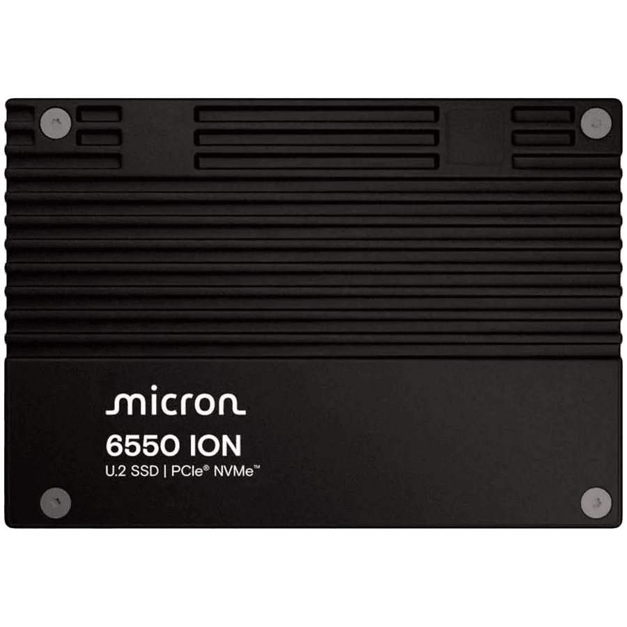 Micron SSD 6550 ION 30720GB NVMe U.2 15mm Enterprise SSD Single Pack