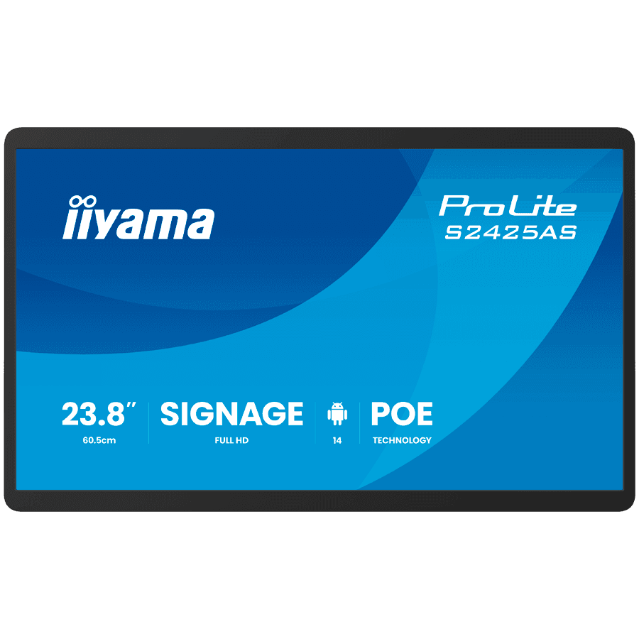 IIYAMA Monitor LED S2425AS-B1P Android Touch