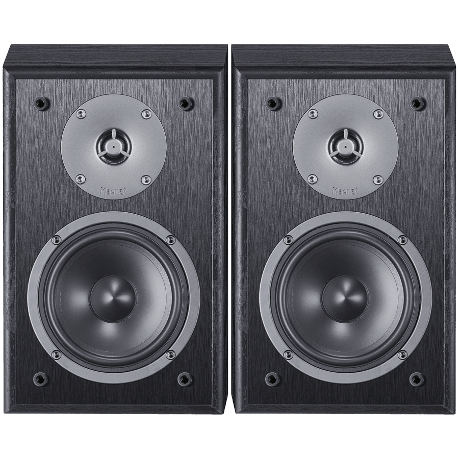 Magnat Monitor S10 B Bookshelf Speakers, Black, Pair