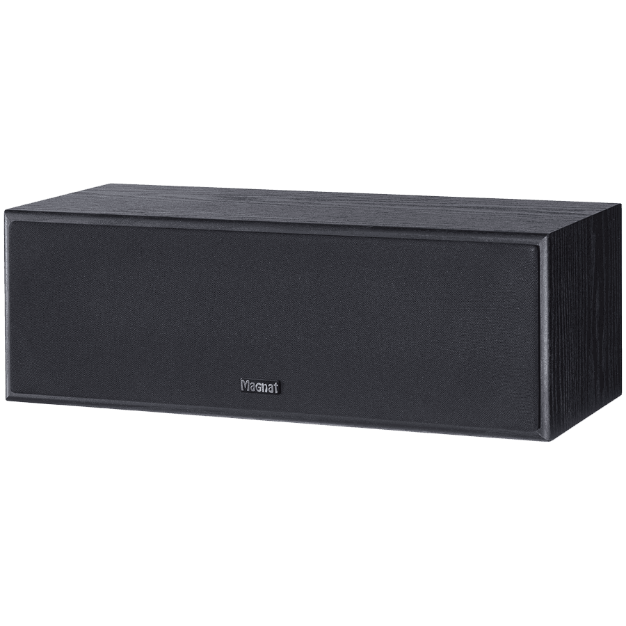 Magnat Monitor S12C Center Channel Speaker, Black, Single
