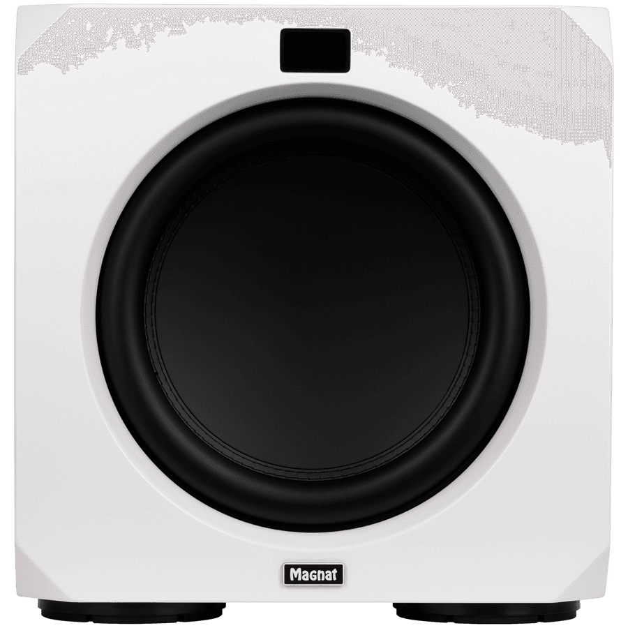 Magnat Signature Omega CS 12, 12-Inch Subwoofer, Satin white, Single, Powered