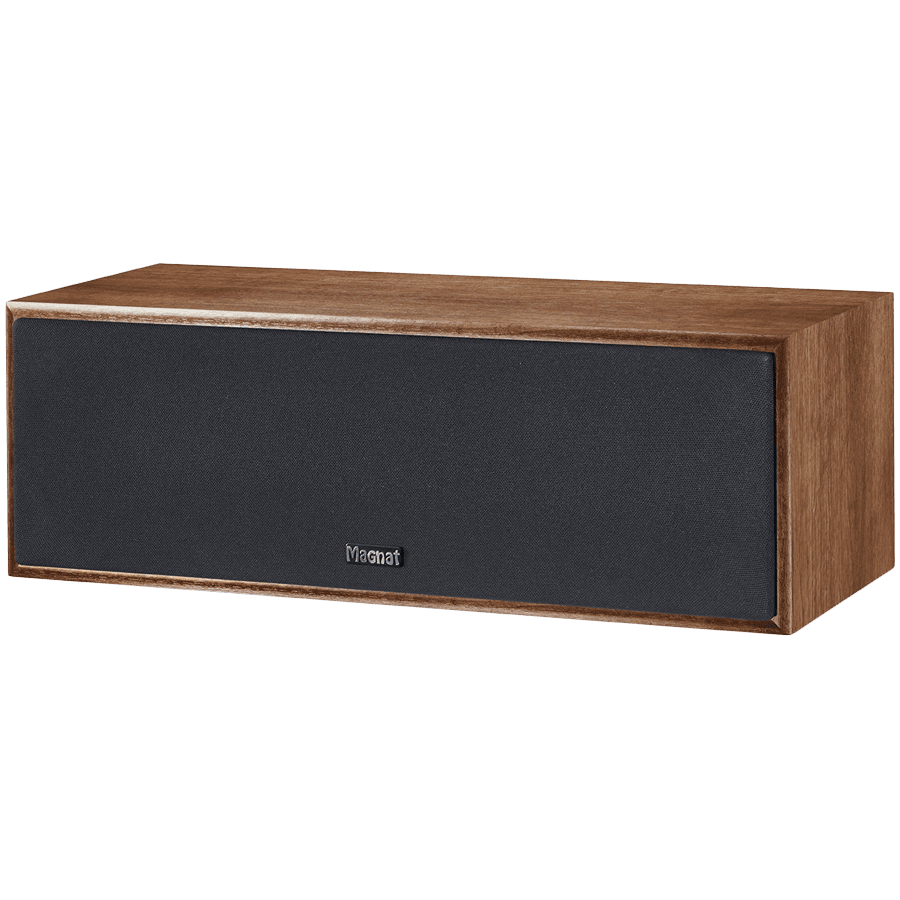 Magnat Monitor S12C Center Channel Speaker, Walnut, Single
