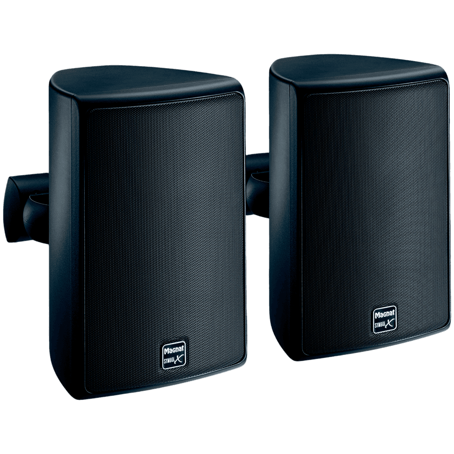 Magnat Symbol X 130 INDOOR/OUTDOOR SPEAKER WITH 5.25" WOOFER, SURFACE MOUNT, Black, Pair