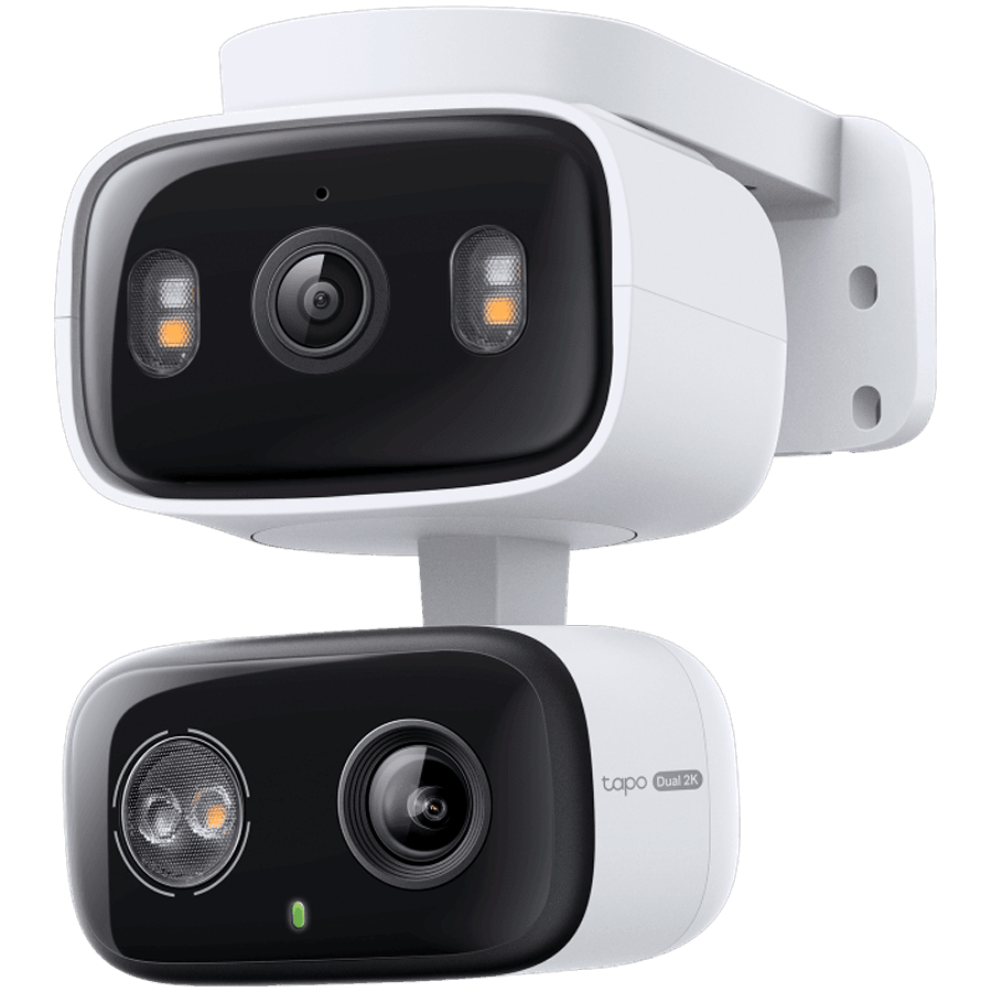 Indoor/Outdoor Dual Lens Pan/Tilt Security Camera