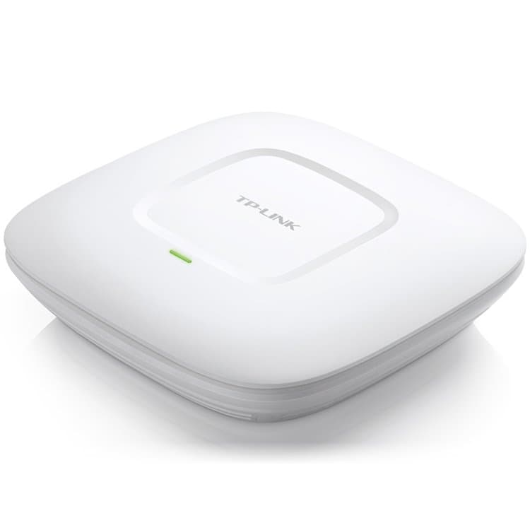 TP-Link Wireless N Ceiling/Wall Mount Access Point, 300Mbps at 2.4Ghz, 802.11b/g/n, 1 10/100Mbps LAN, Passive PoE Supported, Centralized Management, Captive Portal, AP Mode, Multi-SSID, Cluster mode, Rogue AP Detection, 2*4dbi Internal Anntenna