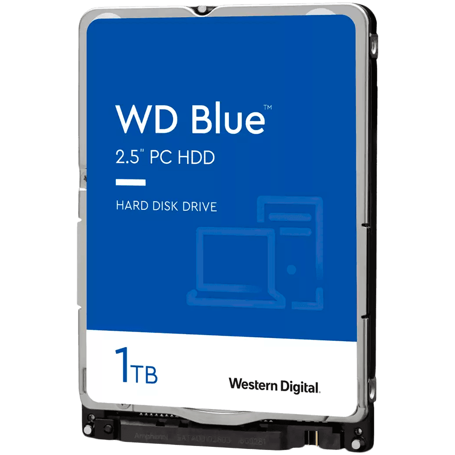 Western Digital WD10SPZX, 1TB WD Blue 2,5"/SATAIII/5400/128MB, 7mm