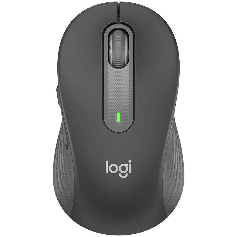 LOGITECH M650L Signature Bluetooth Mouse - GRAPHITE - LEFT