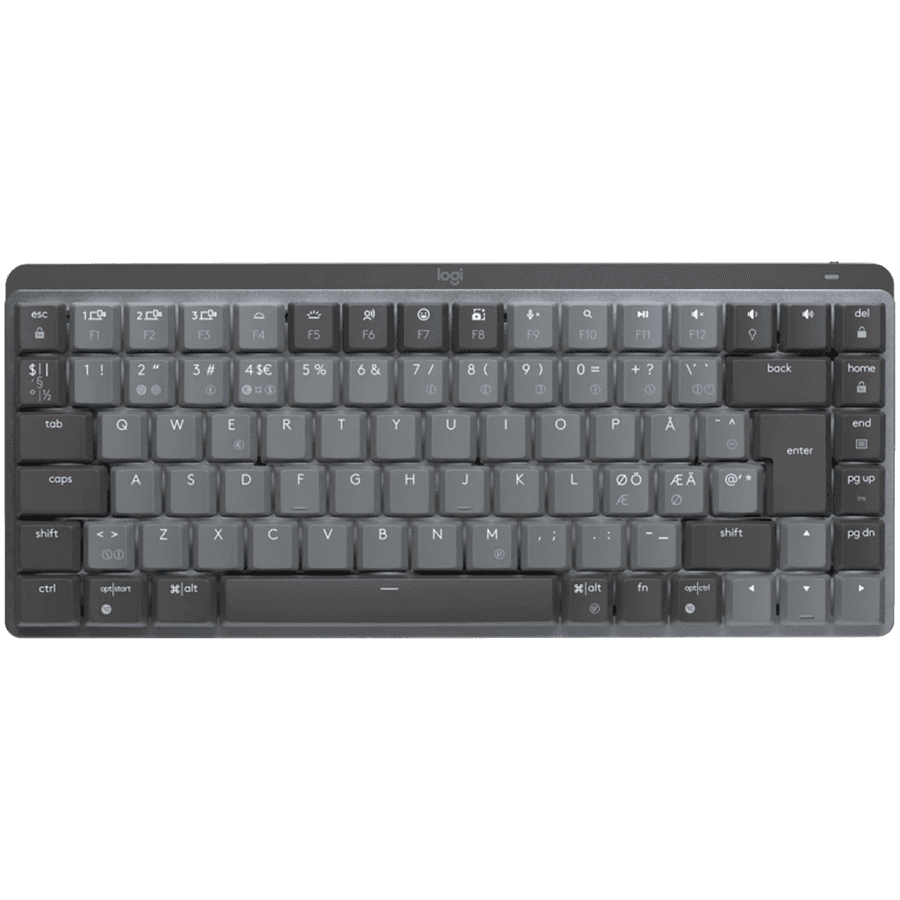 LOGITECH MX Mechanical Mini Bluetooth Illuminated Keyboard - GRAPHITE - CLICKY - Croatian layout