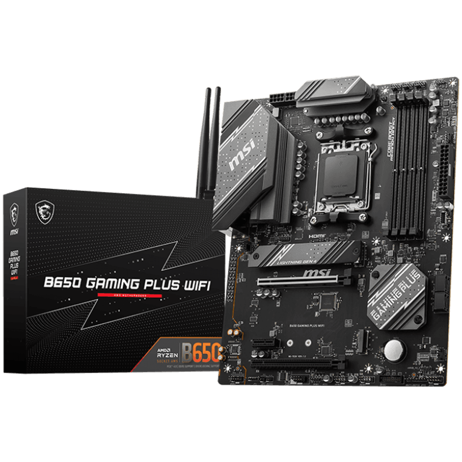 MSI MB B650 Socket AM5 4x DDR5 1x HDMI 1x DisplayPort 2x M.2 4x SATA ATX