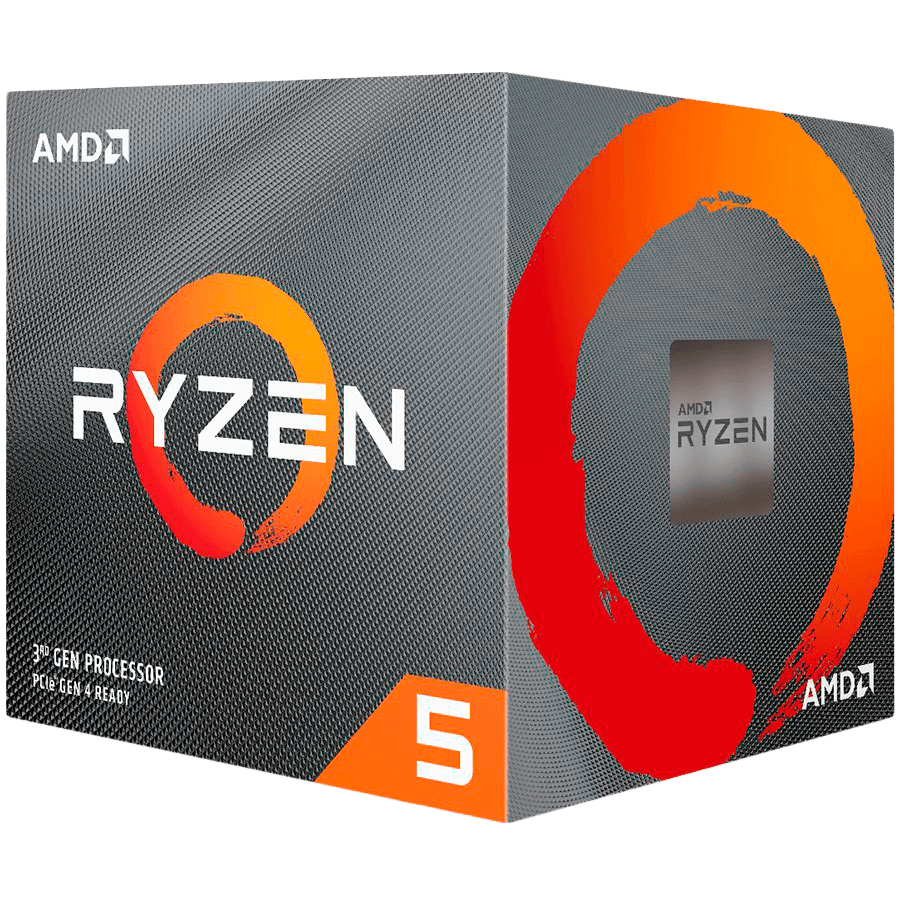 AMD CPU Desktop Ryzen 5 6C/12T 3600 (4.2GHz,36MB,65W,AM4) with Wraith Spire Cooler, box