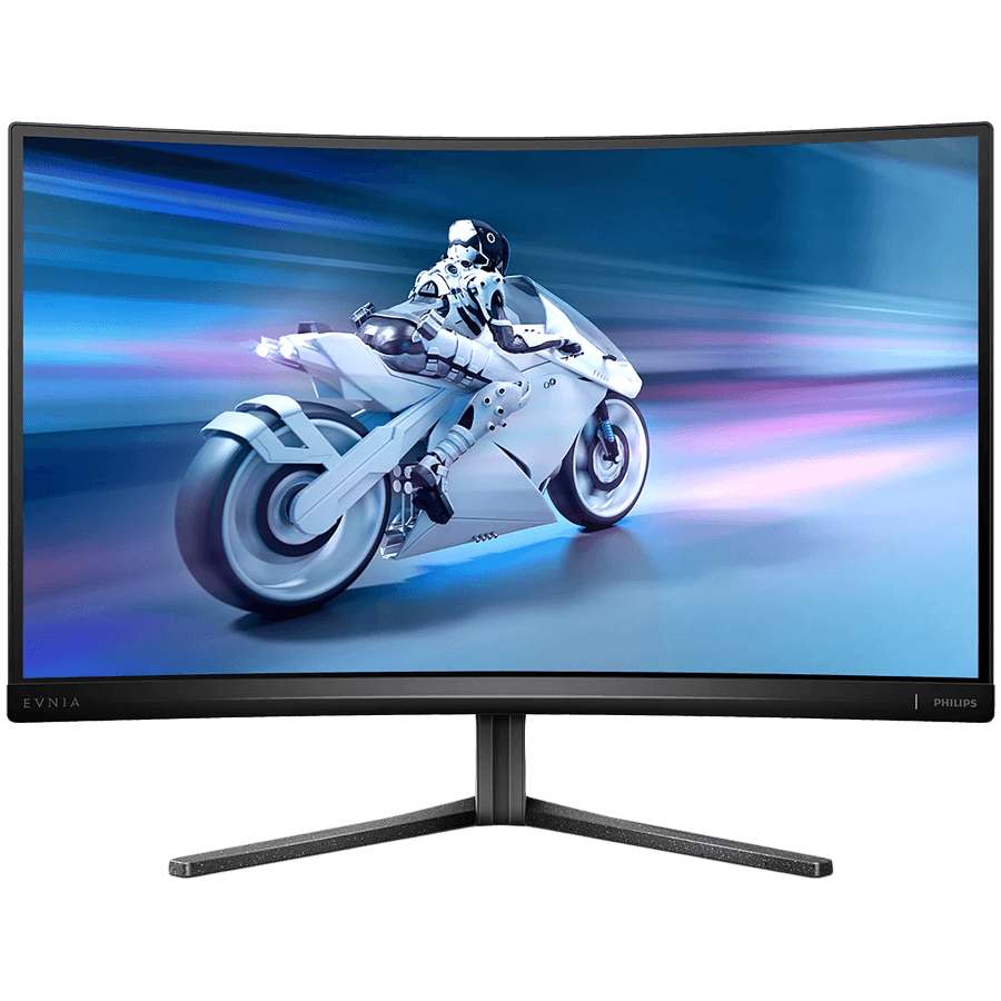 Philips Monitor Evnia 5000 27M2C5200W 27'' Curved VA, 1920x1080 (Full HD), 280Hz, 0.3ms, 300 cd/m², 4000:1, HDR10, 2x HDMI, DisplayPort, Height Adjustable, 3-year warranty