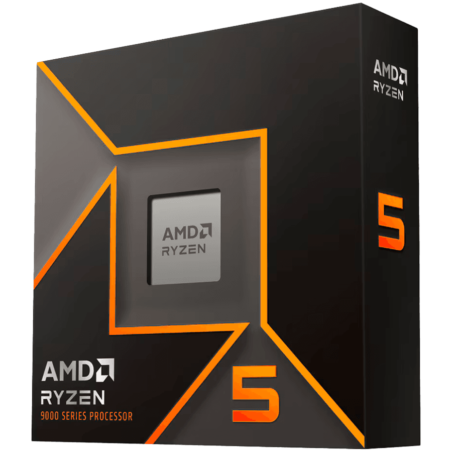 AMD CPU Desktop Ryzen 5 6/12T 9600X (3.9GHz/5.4GHz,38MB,65W,AM5) box, with Radeon Graphics