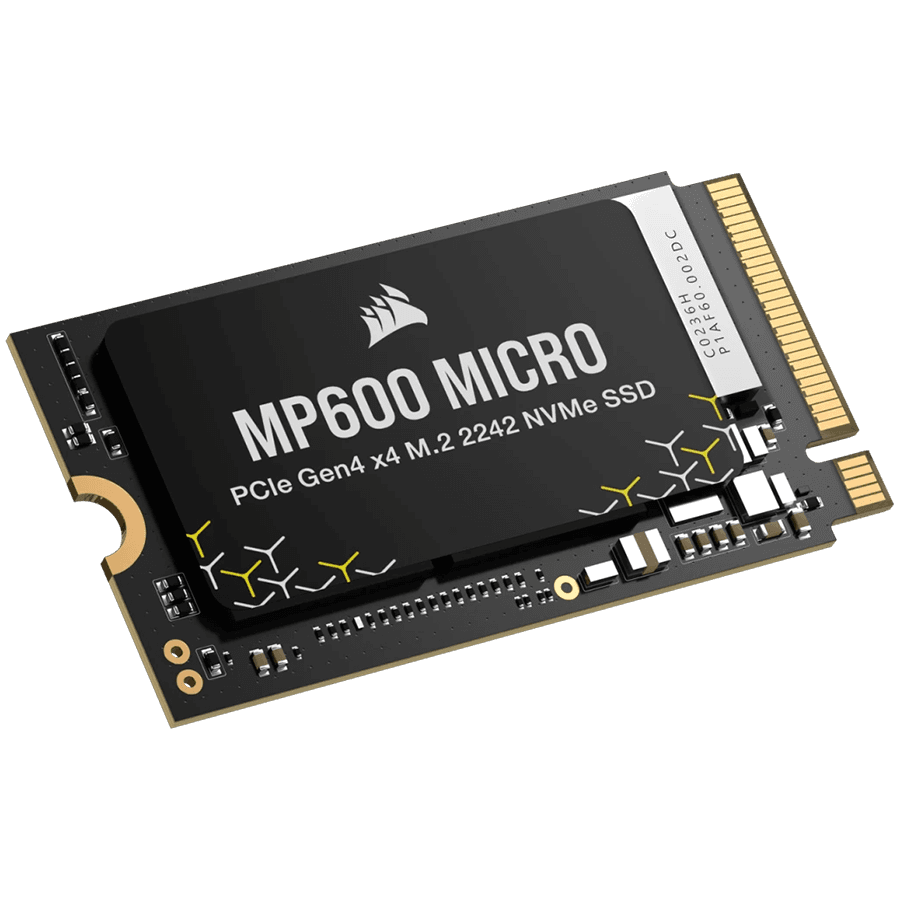 CORSAIR MP600 MICRO 2TB PCIe 4.0 (Gen4) x4 NVMe M.2 2242 SSD