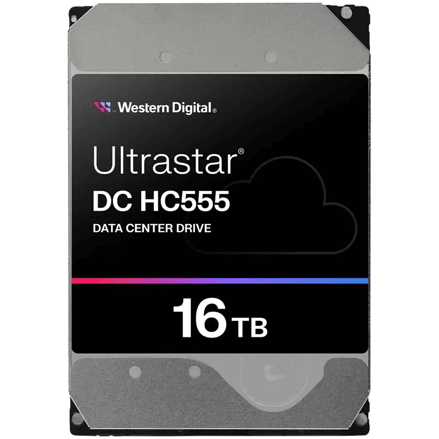 HDD Server WD/HGST ULTRASTAR DC HC555 (3.5’’, 16TB, 512MB, 7200RPM, SAS 12Gb/s, 512E SE P3) SKU: 0B47745