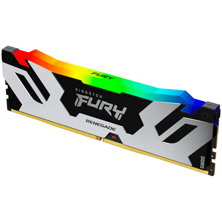 Kingston 24GB 8400MT/s DDR5 CL40 CUDIMM FURY Renegade RGB Silver XMP, EAN: 740617346893