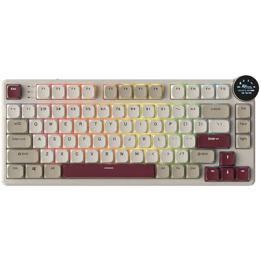 ROYAL KLUDGE RK N80 Rosy Clouds Gaming Keyboard Brown switch