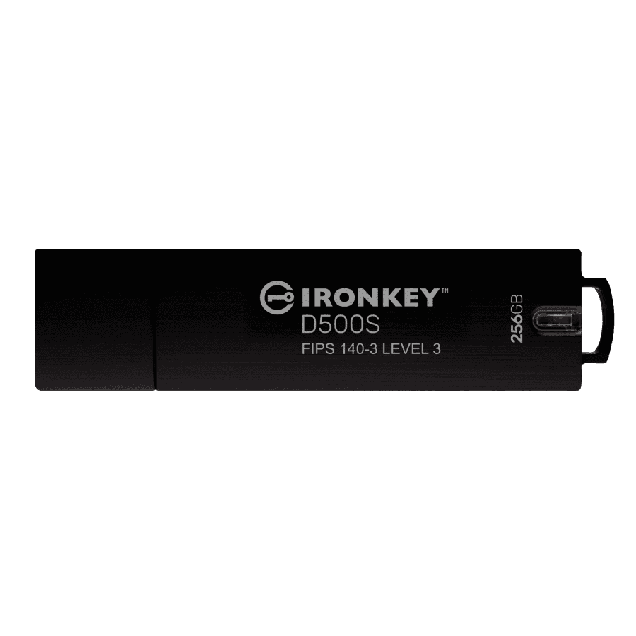 Kingston 256GB IronKey D500S FIPS 140-3 Lvl 3 (Pending) AES-256