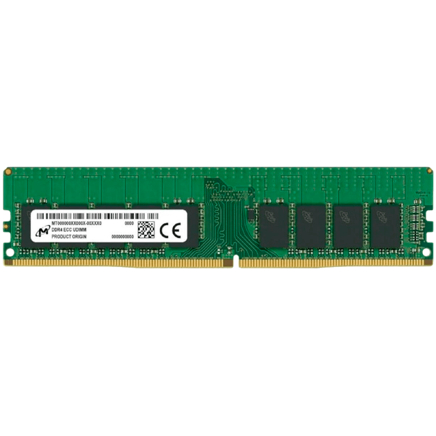 Micron DDR4 ECC UDIMM 32GB 2Rx8 3200 CL22 (16Gbit) (Single Pack)