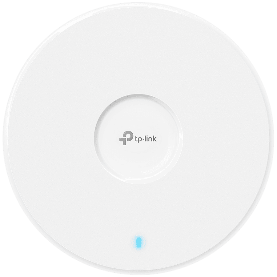 Omada BE3600 Ceiling Mount Dual-Band Wi-Fi 7 Access Point 1×2.5G RJ45 Port 688Mbps at 2.4 GHz + 2880 Mbps at 5 GHz 802.3at POE+ and 12V DC (Power Adapter is not included), 4×Internal Antennas,
